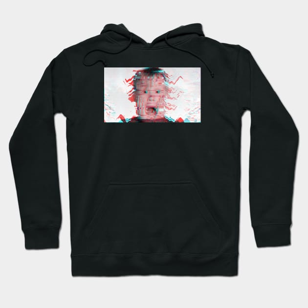 Glitched Home Alone Hoodie by Asanisimasa